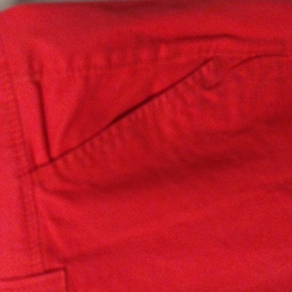 Old Navy, Business Causal and Chic women straight leg cotton pants in red. - Picture 4 of 8